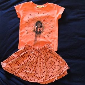 Soft Gallery peacock outfit